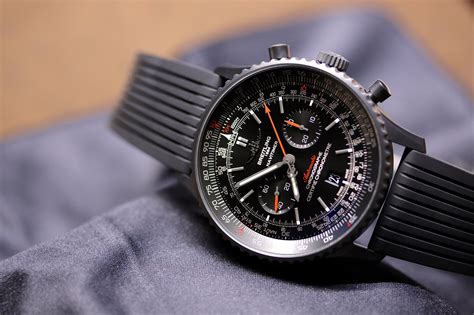 breitling navitimer 46 blacksteel replica|breitling navitimer blacksteel.